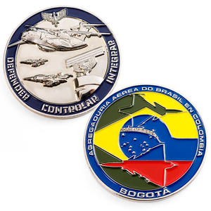 عملة تذكارية من سبائك الزنك ثلاثية الأبعاد مصبوبة بعلامة تجارية مخصصة زهيدة الثمن 2d ذات قالب ثلاثي الأبعاد مصنوعة من المينا - Product Image 2