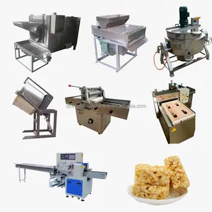 Factory Price Grain Snack Food Milk Cereal Bar Production Line Peanut Candy Machine Protein Bar Making Machine