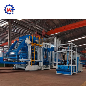 Ligne de production de blocs de béton automatique professionnelle QT15-15, <span class=keywords><strong>robot</strong></span> de palettisation haute capacité, type palette, usine de ciment - Product Image 4