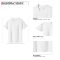 T-shirts décontractés unisexes surdimensionnés à col rond et épaules tombantes, 100 % coton, 200 GSM, vierges, vente en gros