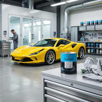 Peinture acrylique 1K pour retouche automobile, séchage rapide, haute brillance, pour bricolage et ateliers de carrosserie, fourniture OEM