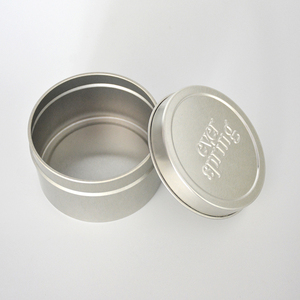 Latas de vela de metal sin costura brillante 2oz 4oz 6oz 8oz oro rosa vacío mate blanco negro hojalata contenedores/tarros/latas para manualidades - Product Image 6