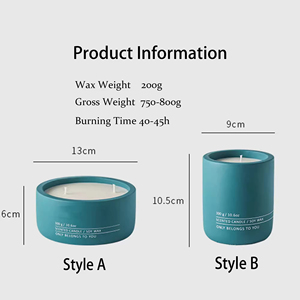 Velas perfumadas de lujo estilo directo de fábrica velas decorativas de fragancia de larga duración para regalo/decoración del hogar - Product Image 3