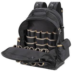 Sac à <span class=keywords><strong>dos</strong></span> porte-outils Work Gear PB1133 à 38 poches avec base moulée, équipé d'une sangle de poitrine et d'un rembourrage dorsal - Product Image 3