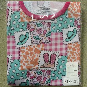 Set di 2 Pezzi in Bambù per Bambine, Pigiama con <span class=keywords><strong>Personaggi</strong></span>, Manica Corta, Confezione Misteriosa RTS - Product Image 6