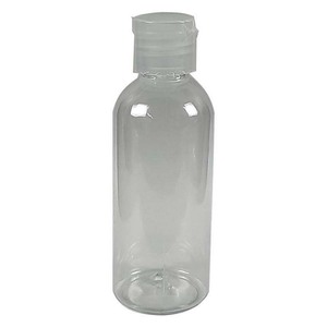 Botella de Plástico Transparente con Tapa Abatible para Emulsiones, 30 ml, Forma de Cilindro, con Tapa de Mariposa, para Muestras de Cosméticos - Product Image 2