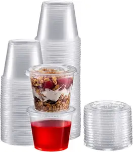 Printing Logo Cold Drinking Clear PET Cup Takeaway 8oz 9oz 10oz 12oz 20oz 24oz 16oz Plastic Cups With Dome Lids