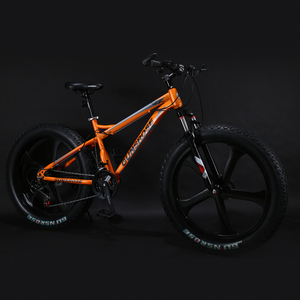 Mountain Bike leggera da 26 pollici per adulti all'aperto 7 velocità variabile con freno a disco assorbimento degli urti bici da neve - Product Image 3