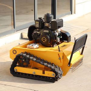 Modèle 550 tondeuse à gazon télécommandée sur chenilles moteur 4 temps haute qualité bon prix coupe efficace - Product Image 6