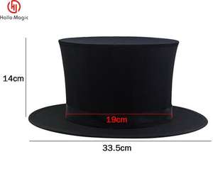 <span class=keywords><strong>Cappello</strong></span> a cilindro pieghevole con trucco <span class=keywords><strong>magico</strong></span> accessorio per Costume Stage Prop Magician - Product Image 4