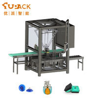 Motor de robot Delta de acero inoxidable de alta velocidad y 4 ejes U-PACK para envasado de alimentos/botellas/bolsas, 25 pulsaciones/min, sistema de visión inteligente