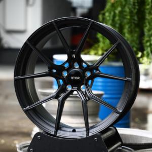 Jantes forgées ultra-légères HTOR Custom 17x8 18x8.5 19x9 20x9.5 5x100 5x114.3 Noir Satiné pour GR86 Premium BRZ TS Emira - Product Image 2