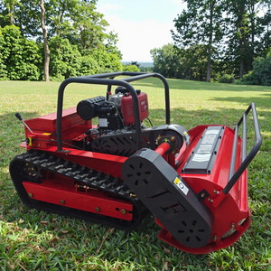 Nhà máy 1000 mét gosline Máy cắt cỏ <span class=keywords><strong>robot</strong></span> với giá thấp Crawler flail Máy cắt cỏ Y10-1200 crowler - Product Image 2