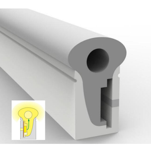 12*25Mm Khuếch Tán Linh Hoạt Neon <span class=keywords><strong>Led</strong></span> Silicone Ống 10MM PCB Neon Linh Hoạt <span class=keywords><strong>Led</strong></span> Light Strip - Product Image 2