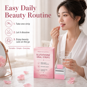 แผ่นอมกลูต้าไธโอนแบบละลายได้ 300 มก. สำหรับแบรนด์ส่วนตัว บำรุงผิว ช่วยเสริมสร้างความงาม อาหารเสริมแบบอม - Product Image 4