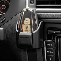 Nouvel Organisateur de Télécommande de Voiture en Plastique, Boîte de Rangement pour Console Centrale, Porte-Clés Multifonctionnel pour Voiture, Clip pour Cartes
