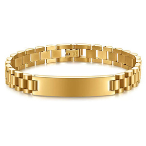 Pulseira Ajustável de Aço Inoxidável Personalizável com Gravação de Marca, Estilo Europeu Americano, Unissex, para Relógio DIY - Product Image 6