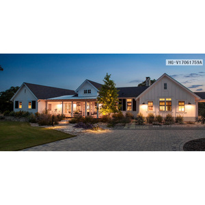 Coastal Style <b>Light</b> Steel Frame Villa HG-V17061760A With <b>Pool</b> Deck And Balcony For Residential Use - Product Image 5