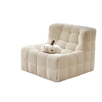 Sofá Cama Individual Moderno de Corduroy, Seccional, Plegable, Envasado al Vacío, Relleno de Esponja de Alta Densidad, Diseño Minimalista para Sala de Estar