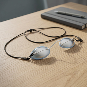 Nouvelles lunettes de protection laser avec bande élastique, boucliers laser en acier inoxydable - Product Image 3