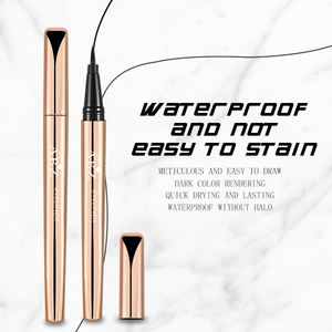 Eyeliner liquide à marque privée, sans colle, sans aimant, <span class=keywords><strong>noir</strong></span>, imperméable, stylo eyeliner liquide - Product Image 2