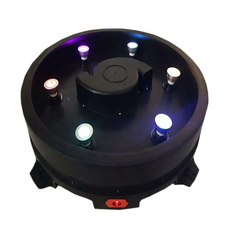 RGB LED Inflatable ฐานหมุนได้ Blower สำหรับ Inflatable เสา/คอลัมน์/หลอด/ปาร์ตี้ตกแต่ง Inflatable IVORY