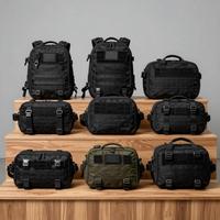 Fournisseur de sacs à dos tactiques sur mesure, fermeture éclair en nylon durable, système MOLLE, grande capacité, pour le camping, la brousse et la survie