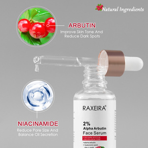 Venta caliente alfa Arbutina <span class=keywords><strong>suero</strong></span> blanqueador antienvejecimiento ácido hialurónico niacinamida blanqueamiento <span class=keywords><strong>suero</strong></span> de Arbutina ordinario - Product Image 4
