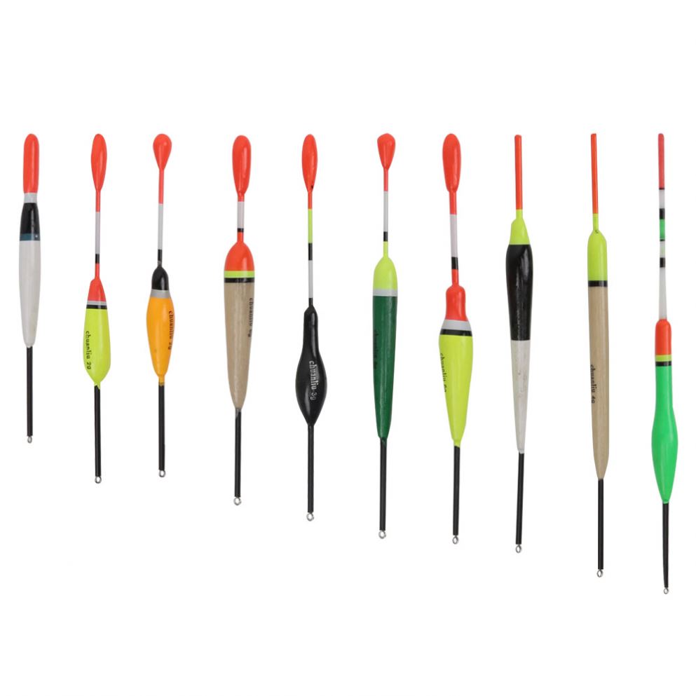 1.0) FLOTTEURS DE Pêche Slip Bobbers Bobbers De Pêche Plastique Forte