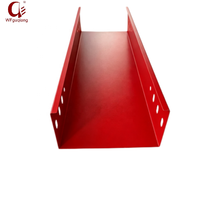 Goulotte de câblage en métal massif thermolaqué, couleur RAL personnalisée pour projet de câblage électrique intérieur 300*150*1.5mm