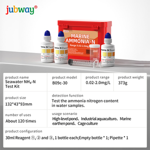 Kit <span class=keywords><strong>de</strong></span> Prueba <span class=keywords><strong>de</strong></span> Amoníaco Marino 0.02-2.0mg/L para Acuicultura en <span class=keywords><strong>Agua</strong></span> <span class=keywords><strong>de</strong></span> <span class=keywords><strong>Mar</strong></span>, Detección Rápida <span class=keywords><strong>de</strong></span> NH3-N en Estanques y Jaulas, Previene el Estrés en los Peces - Product Image 2