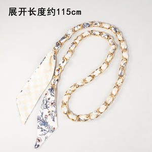 Versátil 120cm cadena larga oro teléfono cordón collar Briaed Crossbody teléfono móvil correas accesorio bolsa Accesorios - Product Image 2