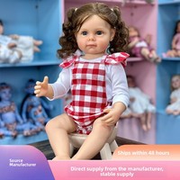 Sunnyfan 55cm Reborn-Puppe, Simuliertes Baby aus Weich-PVC, 22 Zoll Mädchenpuppe, Großhandel