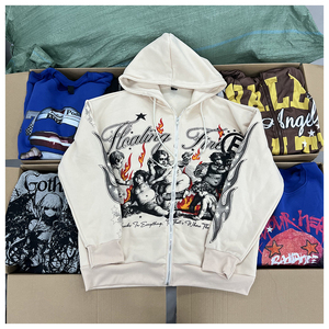 Factory <span class=keywords><strong>Outlet</strong></span> Brand New Men's Hoodies con cremallera Venta al por mayor Lotes Usadas Men's Hoodies, High Quality Men's Hoodies Sudaderas - Product Image 4