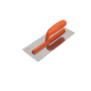 Outil de plâtrage Jiu Long Tools, truelle à plâtre 14 pouces, lame en acier inoxydable, manche en plastique, poignée ergonomique pour la maçonnerie et le plâtrage - Product Image 1