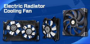 Ventilateur à condenseur AC voiture ventilateurs rayonnants de refroidissement électrique pour Bmw E46 E39 <span class=keywords><strong>X5</strong></span> E30 E90 323i ventilateur de radiateur Mercedes - Product Image 3