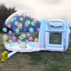 Factory Price Odourless TPU Material Inflatable Transparent Dome Clear Inflatable Bubble House For Camping