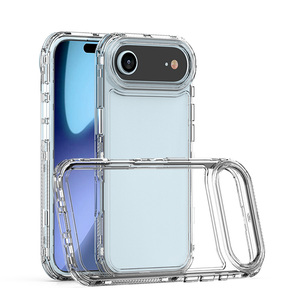 Funda combinada <span class=keywords><strong>4</strong></span> <span class=keywords><strong>en</strong></span> <span class=keywords><strong>1</strong></span> para iPhone 17 Air PC + acrílico + material de PC Combo a prueba de golpes fundas transparentes para teléfonos móviles - Product Image 1