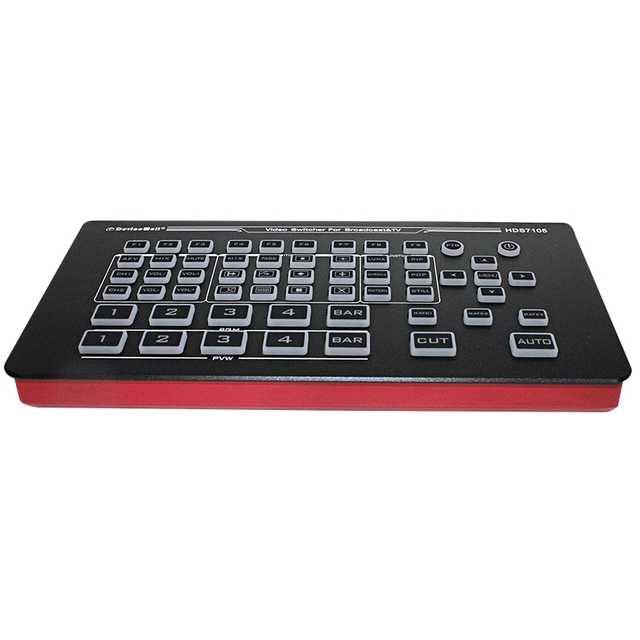 HDS7105 5-Channel HD Video Live Streaming Device Essential Equipment for Radio & TV Video Production Studios