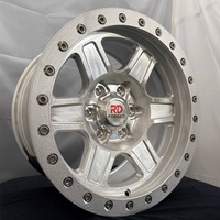 Rines de Aleación Forjada de 17, 18, 19, 20 y 21 Pulgadas para Camionetas, SUV y Camiones, Rines Todoterreno con Beadlock para Ford F-150, 250, 350, GTR, Patrol 6