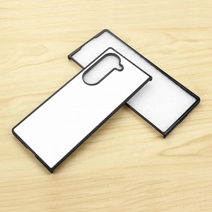 Coques de téléphone portable en TPU souple 2D à sublimation, en promotion, pour Samsung Z Fold 3/<span class=keywords><strong>4</strong></span>/5/6/7 5G avec plaque en aluminium - Product Image 4