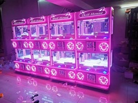 Mini Machine à griffes à jetons maison de poupée vente chaude Arcade poupée grue prix Machine d'amusement pour FEC enfants et adultes métal