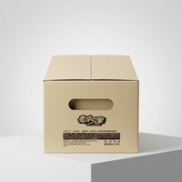 Boîte en carton personnalisée à fond auto-scellant de qualité alimentaire pour légumes, fruits, poudres nutritionnelles, noix et graines