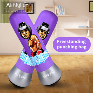 Sac de frappe gonflable personnalisé, pliable, portable, en PVC robuste, écologique, rempli d'eau, pour enfants, jouet de <span class=keywords><strong>fitness</strong></span> - Product Image 5