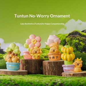 Adorables Adornos de Resina de Maternidad Animal, Cerdito, Sin Preocupaciones, para Escritorio, Muñeco Creativo y Moderno, Juguete de Regalo, Absurdo, Escala 1/12, Things Woo - Product Image 4