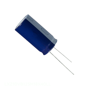 Condensateur radial à trou traversant en aluminium 12000 uF 20% 10V, modèle LXZ10VB123M18X40LL - Product Image 1