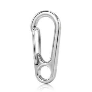 נירוסטה מיני אביב מפתח אבזם <span class=keywords><strong>Carabiner</strong></span> קליפ עבור דקור תלייה - Product Image 1