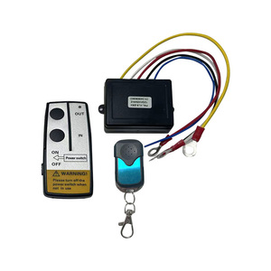 รีโมทคอนโทรลเครื่องกว้านรถยนต์ 12V 24V 4 ปุ่ม ระบบ Rolling Code ระยะ 30 เมตร สวิตช์ไร้สายสำหรับเครื่องกว้านออฟโรด - Product Image 4