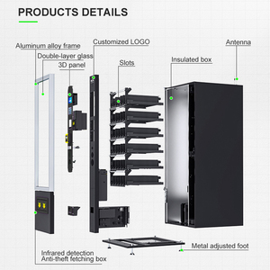 Mini Distributore Automatico TCN di <span class=keywords><strong>Bevande</strong></span> Fredde e Alimenti, Combinato da 5 Pollici - Product Image 5