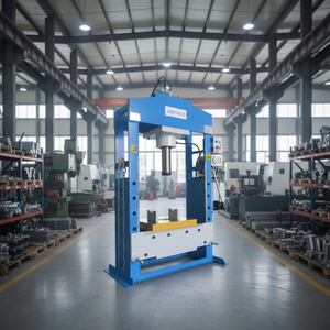 <span class=keywords><strong>Prensa</strong></span> Hidráulica Económica de Cuatro Columnas y Dos Vigas JMDY100/30, Controlada por PLC, 100 Toneladas, para Uso en Plantas de Manufactura y Construcción - Product Image 1